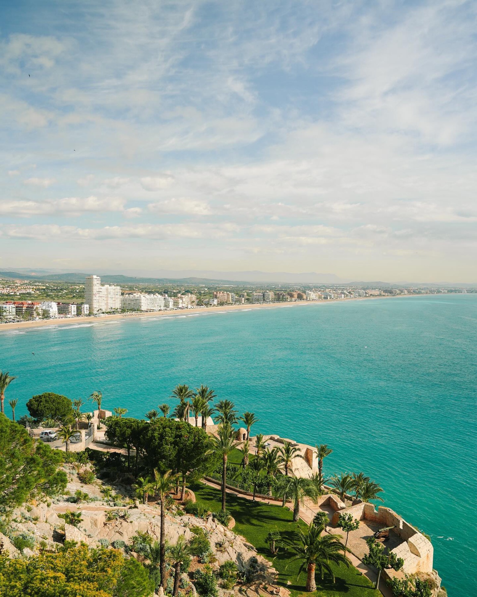 A touring team on the Spanish Mediterranean coast